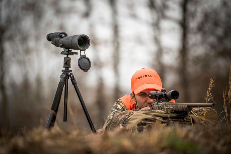 Strip stands are excellent places to ambush bucks any time of season, but I especially like this type of setup late in the pre-rut and into the peak.