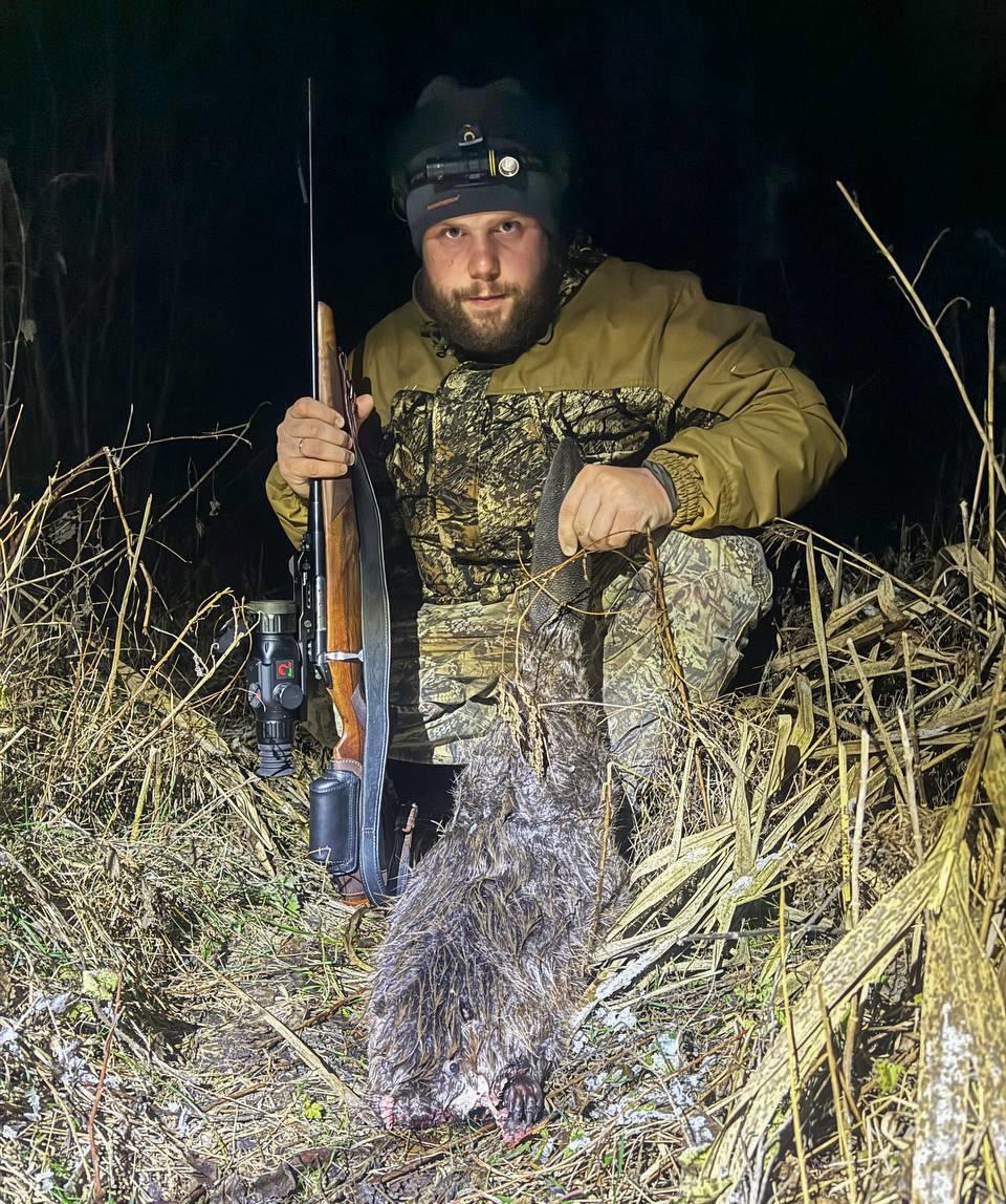 Good morning to all from our RikaNV team, and especially from Ilya Zuenko, who spent a frosty night in the hunting grounds🦫❄️
