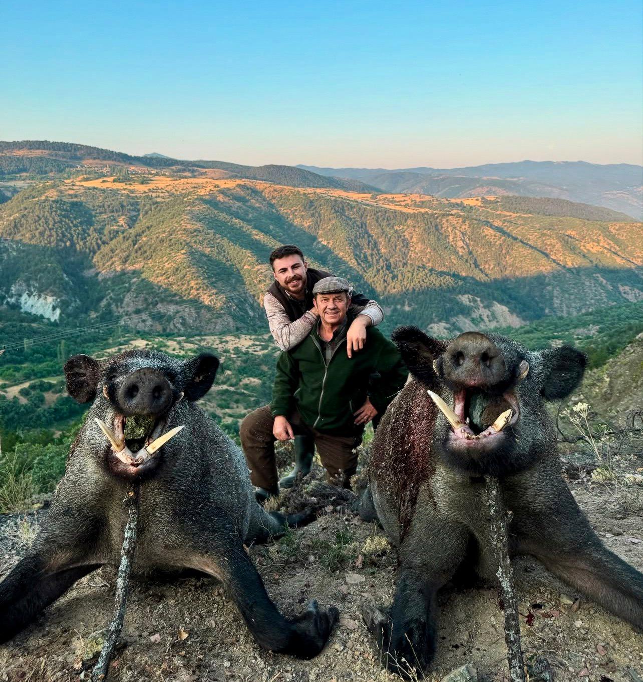 When dreams become real — proud of the hunt, proud of the crew.