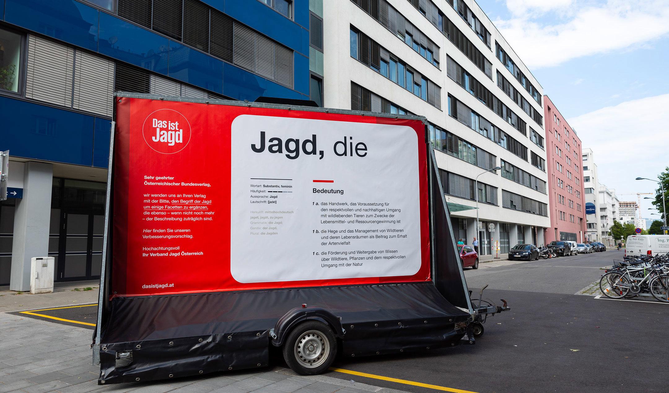ÖSTERREICH STARTET MEDIENKAMPAGNE: „DAS IST JAGD“