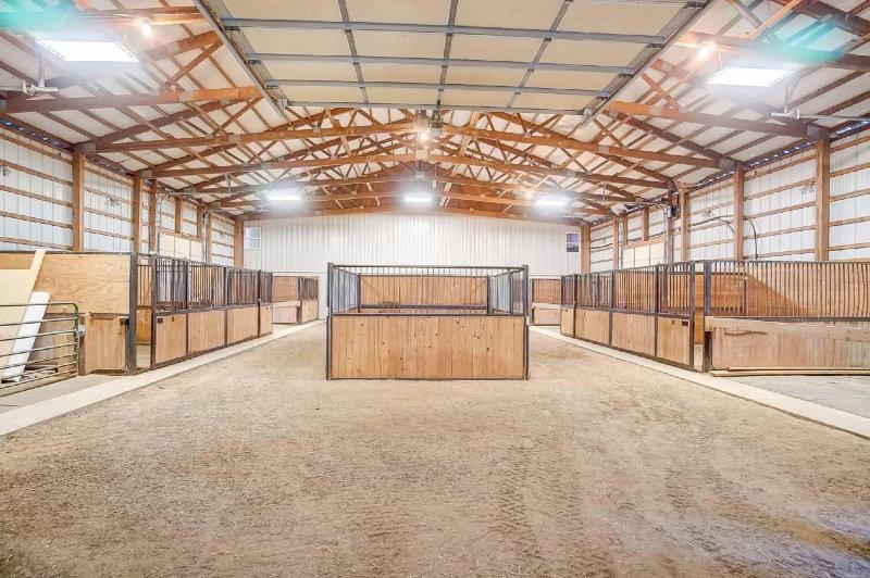 BEAUTIFUL ESTATE AND HORSE FARM ON 29+ ACRES | Stunning custom-built Granville home on 29 acres with horse farm.