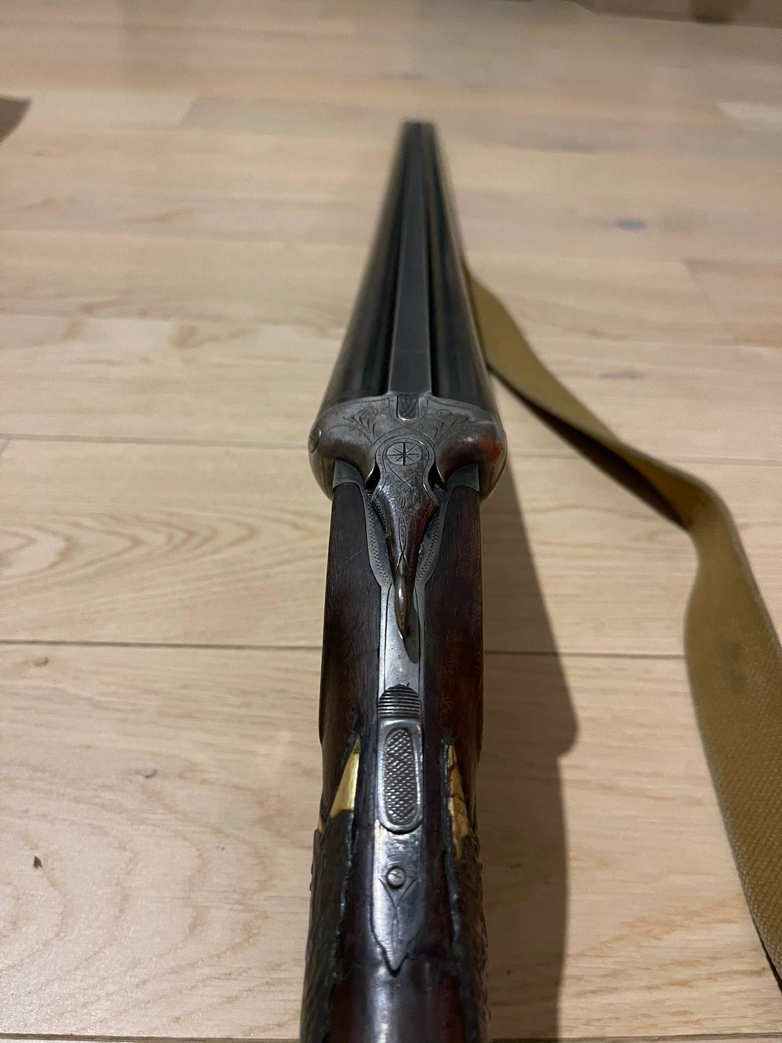 The Sauer Three Rings shotgun, chambered in 12 gauge, is a remarkable testament to precision engineering and timeless craftsmanship.