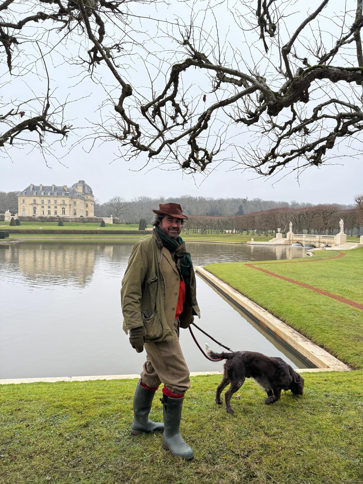 Magifique journée au château de Voisin.