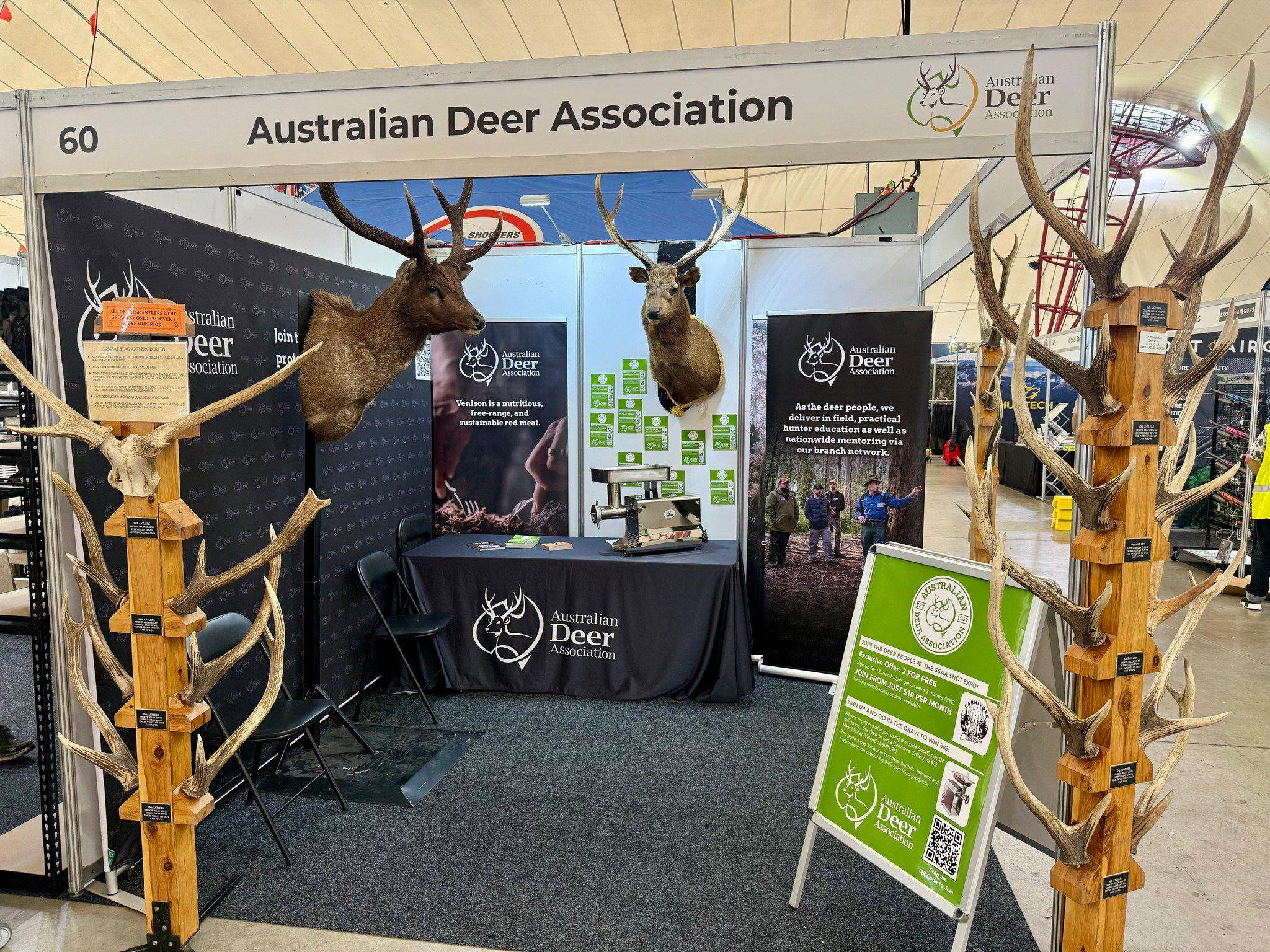 The Australian Deer Association (ADA) is a not-for-profit member-based organisation established in 1969 to advocate for an evidence-based approach to wild deer management and campaign for public land access for recreational deer hunting.