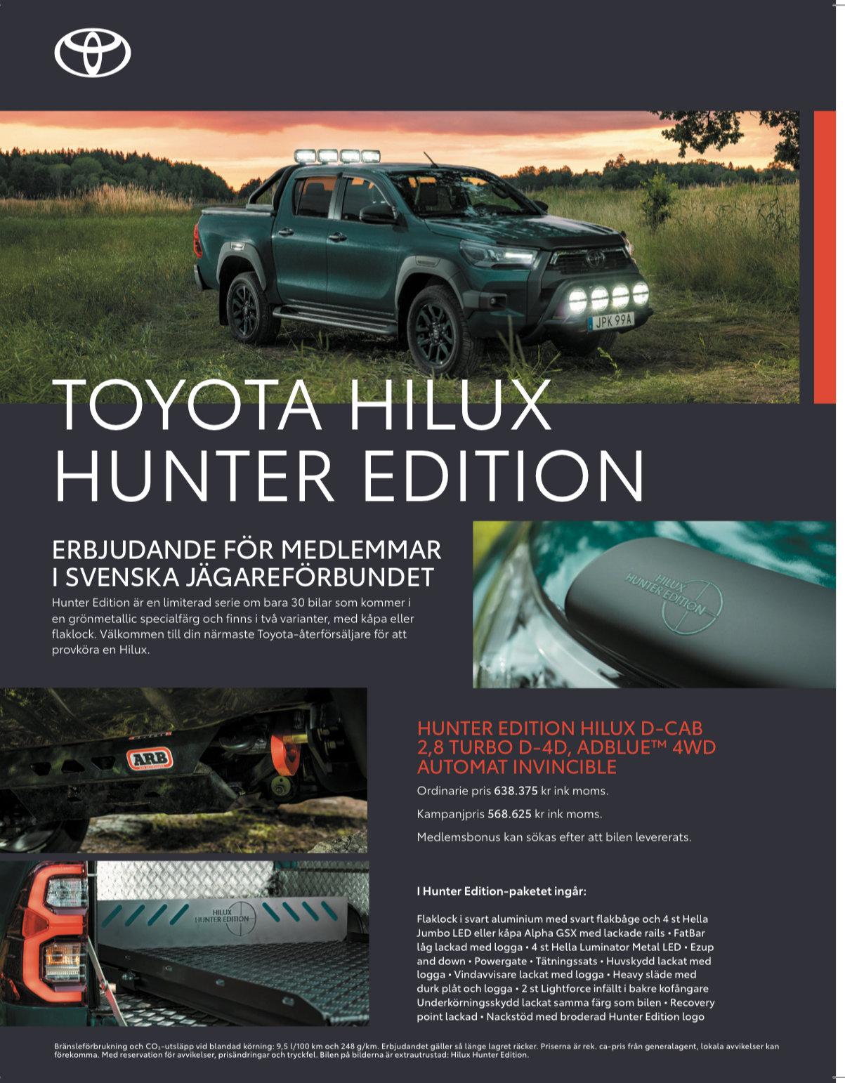 The Toyota Hilux Hunter Edition: Your Ultimate Hunting Companion