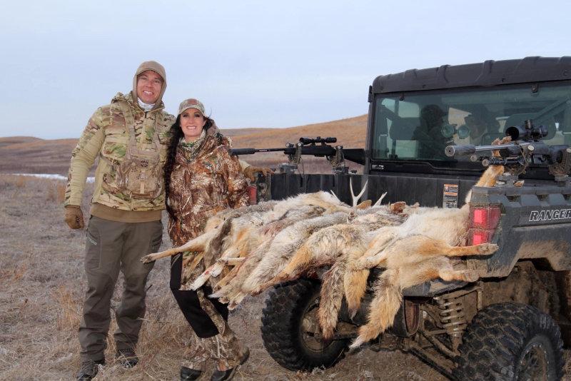 Can’t beat a good coyote hunt in South Dakota…Killing time until turkey season is in full swing 🇺🇸