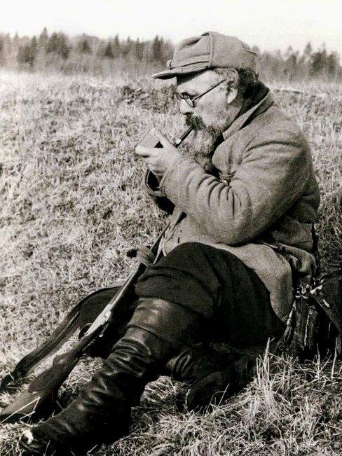 Prishvin Russian writer and hunter.