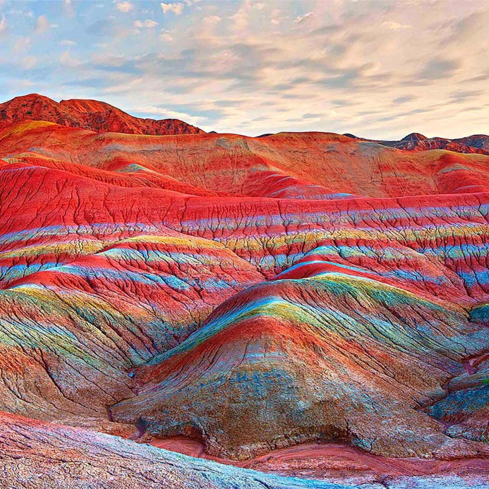 Zhangye Danxia Geopark, China
