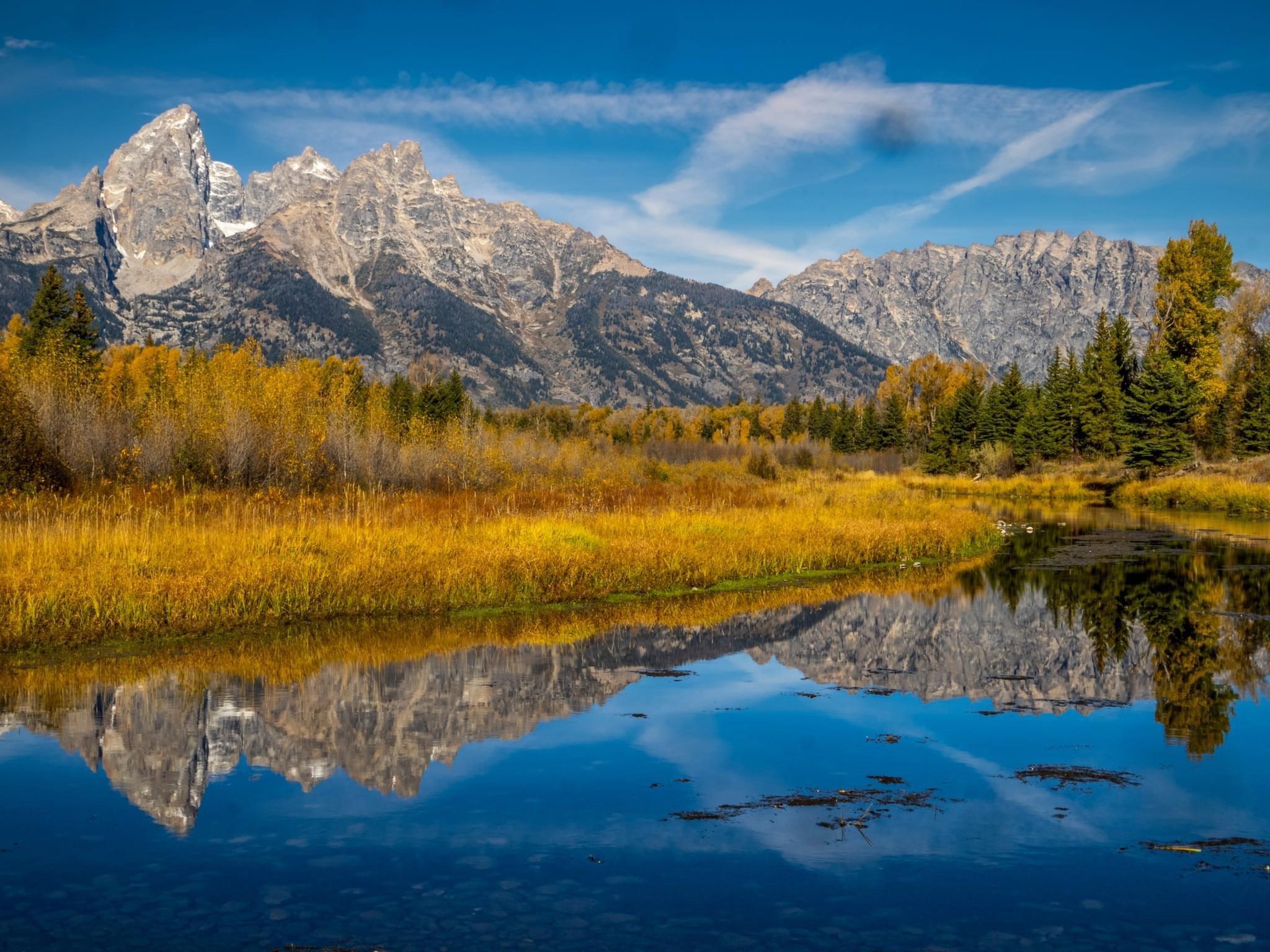 While we have a lot of beautiful national parks I'm not sure I could say that any are better than the Tetons.