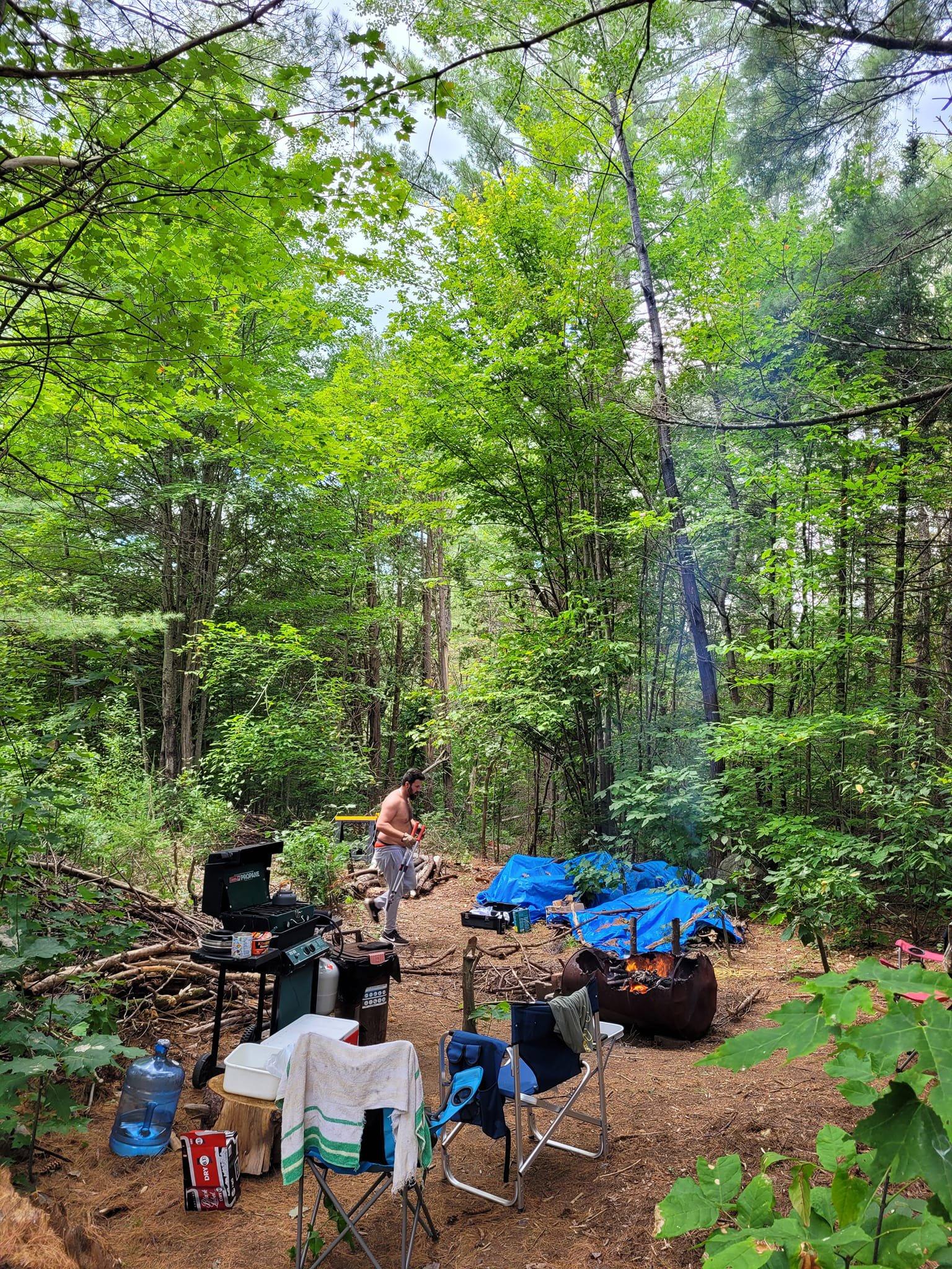 There's no better feeling than being Off grid on your land 🙌