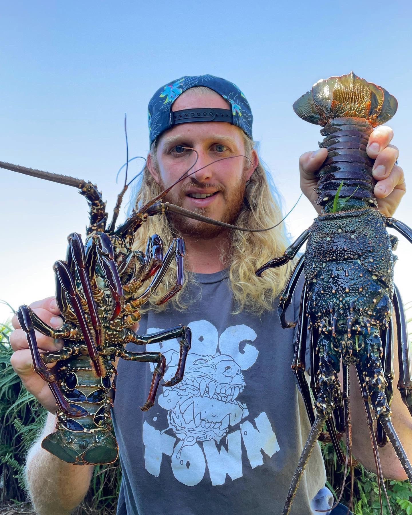 Not fishing, not spear fishing, I guess it’s more like hunting!