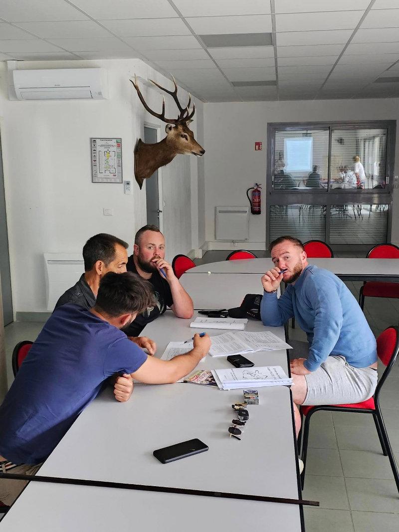 Un week-end  studieux et ludique pour cette formation  juge faccc..