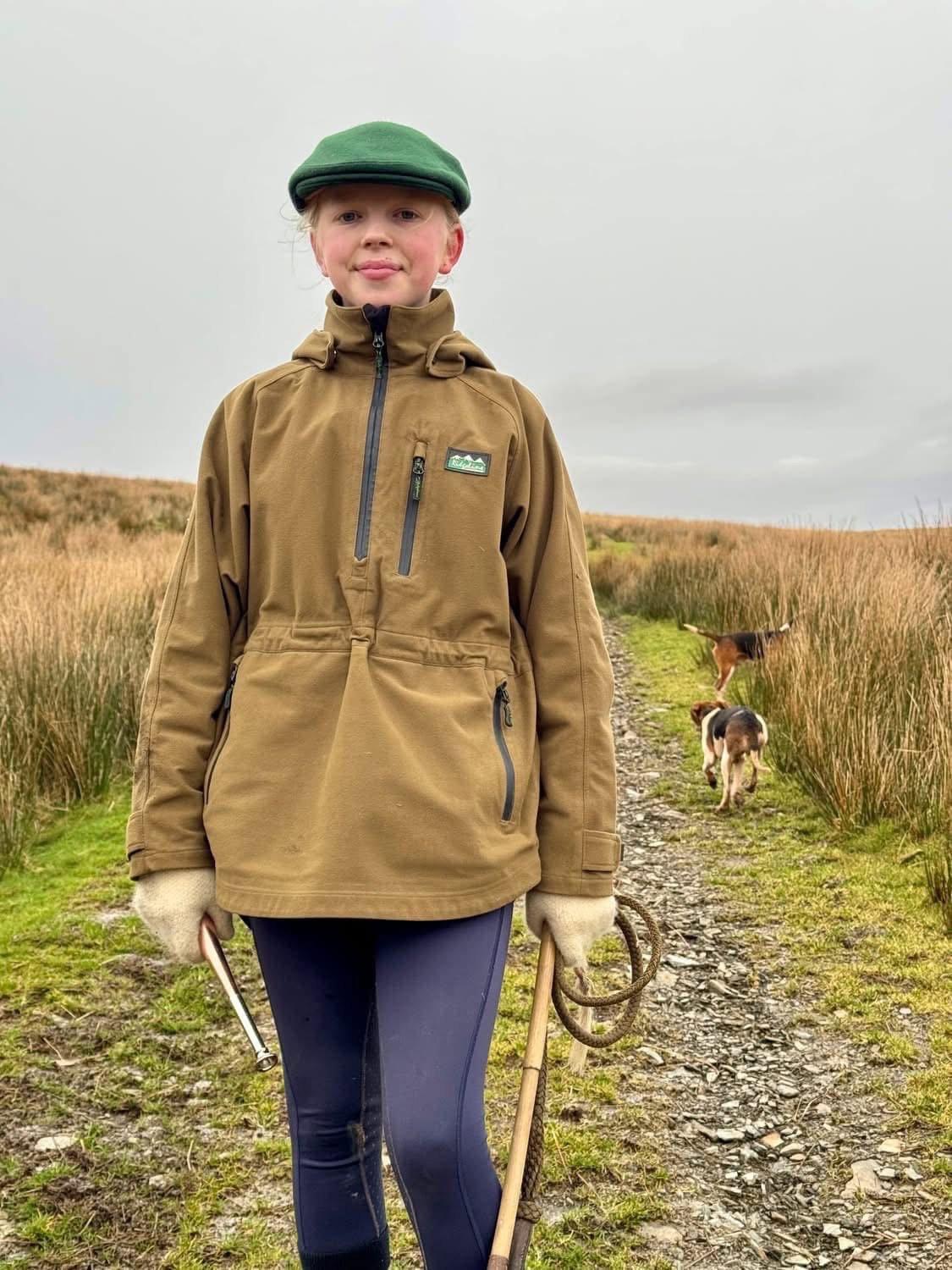 This young lady hunted the Emlyn Beagles for the first time last weekend.
