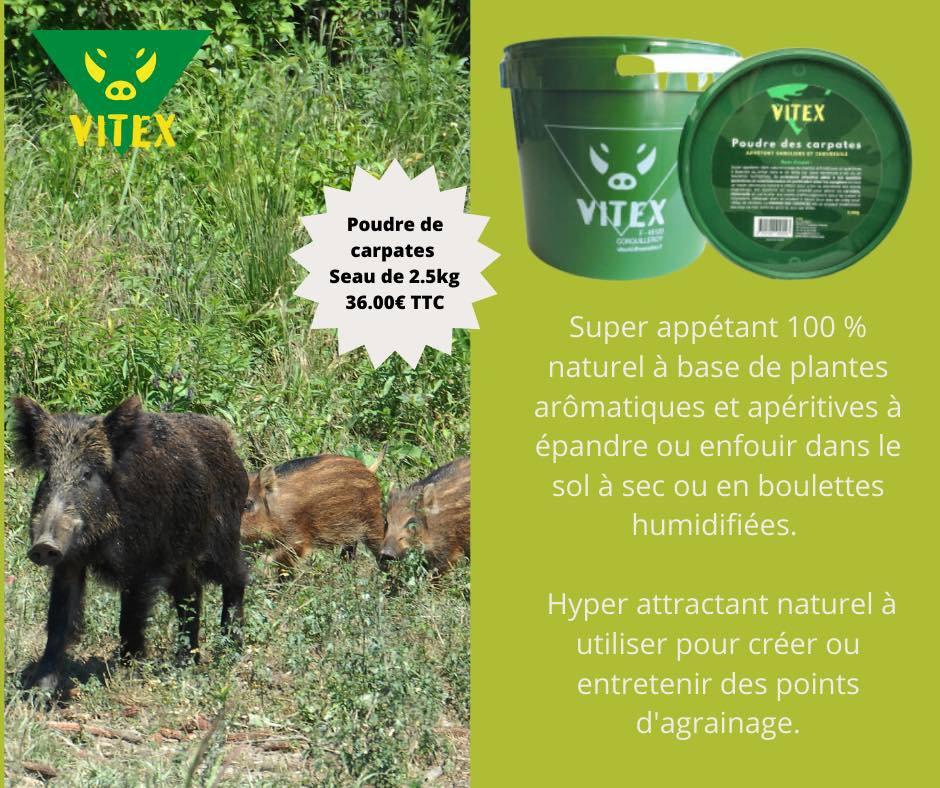 Appétissant 100% naturel de chez Vitex Chasse 
