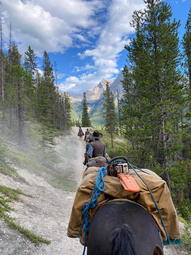 We specialize in wilderness horseback adventures in the Canadian Rockies.