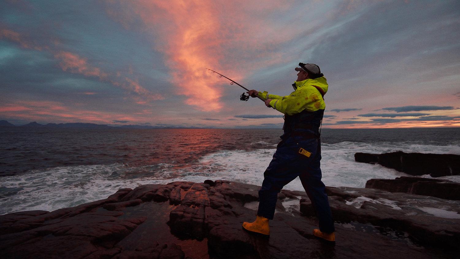 Angling is a fishing technique that uses a fish hook or "angle" (from Old English angol) attached to a fishing line to tether individual fish in the mouth.