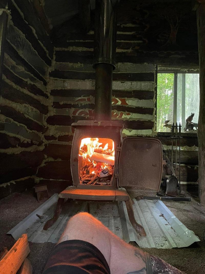 Stove in an ready for winter tryed it today could not wait lol