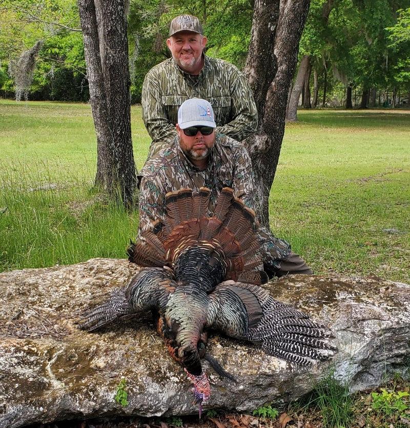 Me and Eddie Salter's Turkey Man annual Osceola hunt in North Central FL, is fully underway.