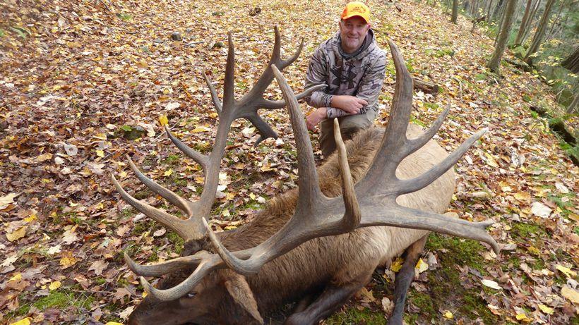 HUNTER HARVESTS POTENTIAL NEW RECORD ELK