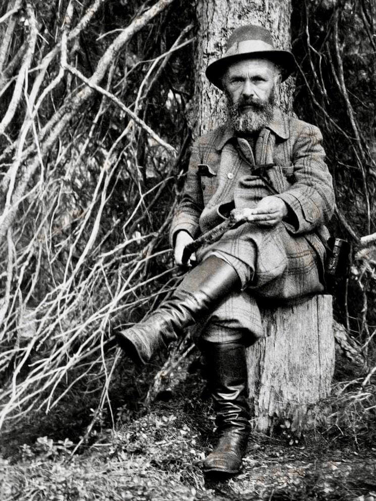 Prishvin Russian writer and hunter.