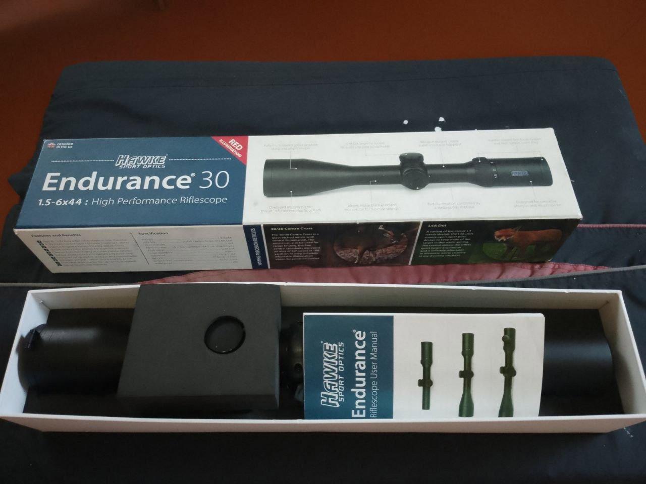Review of the Hawke Endurance 30 1.5-6×44 Scope