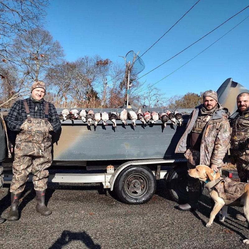 we have some openings for long island NY waterfowl hunts before the season ends Jan 29th.