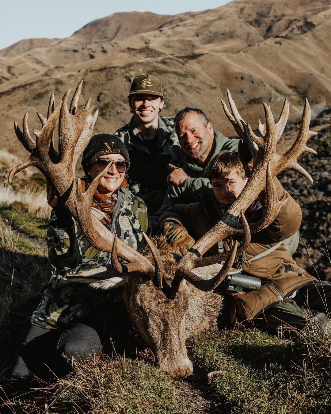 There is nothing quite like seeing your young ones sharing the same passion for the outdoors and being successful on their Red Stag hunt!