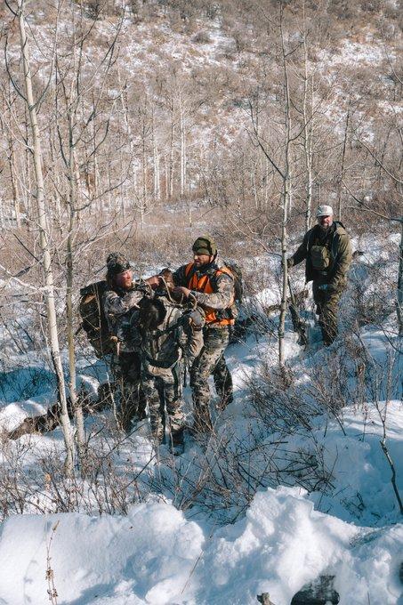 Hard work, grit, and a solid crew—packed out and earned every step of the way.