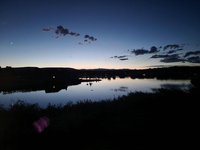 The view from our window "Eagles loft"  Worldmark in Pagosa Springs, Colorado.