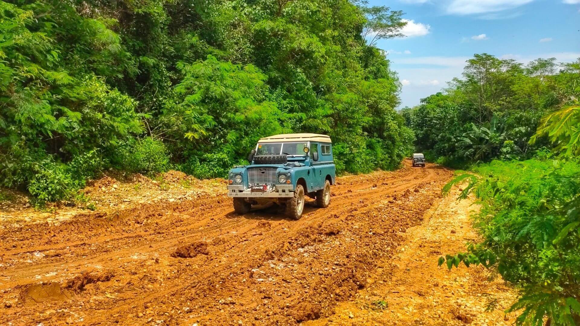 Last week short trip with 2 land rovers (mine and my friend's)...