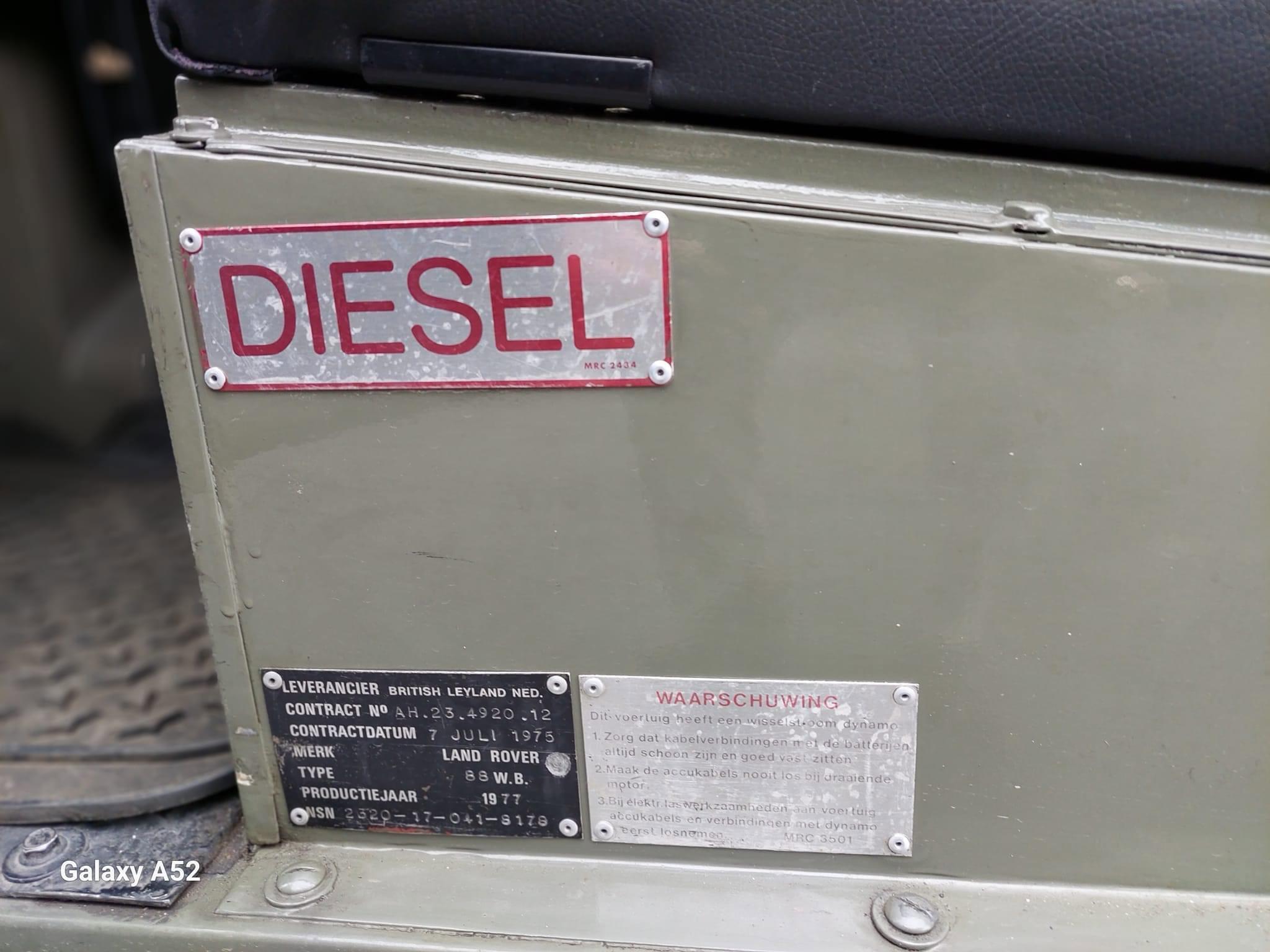 I have an old Land Rover Serie III for sale
