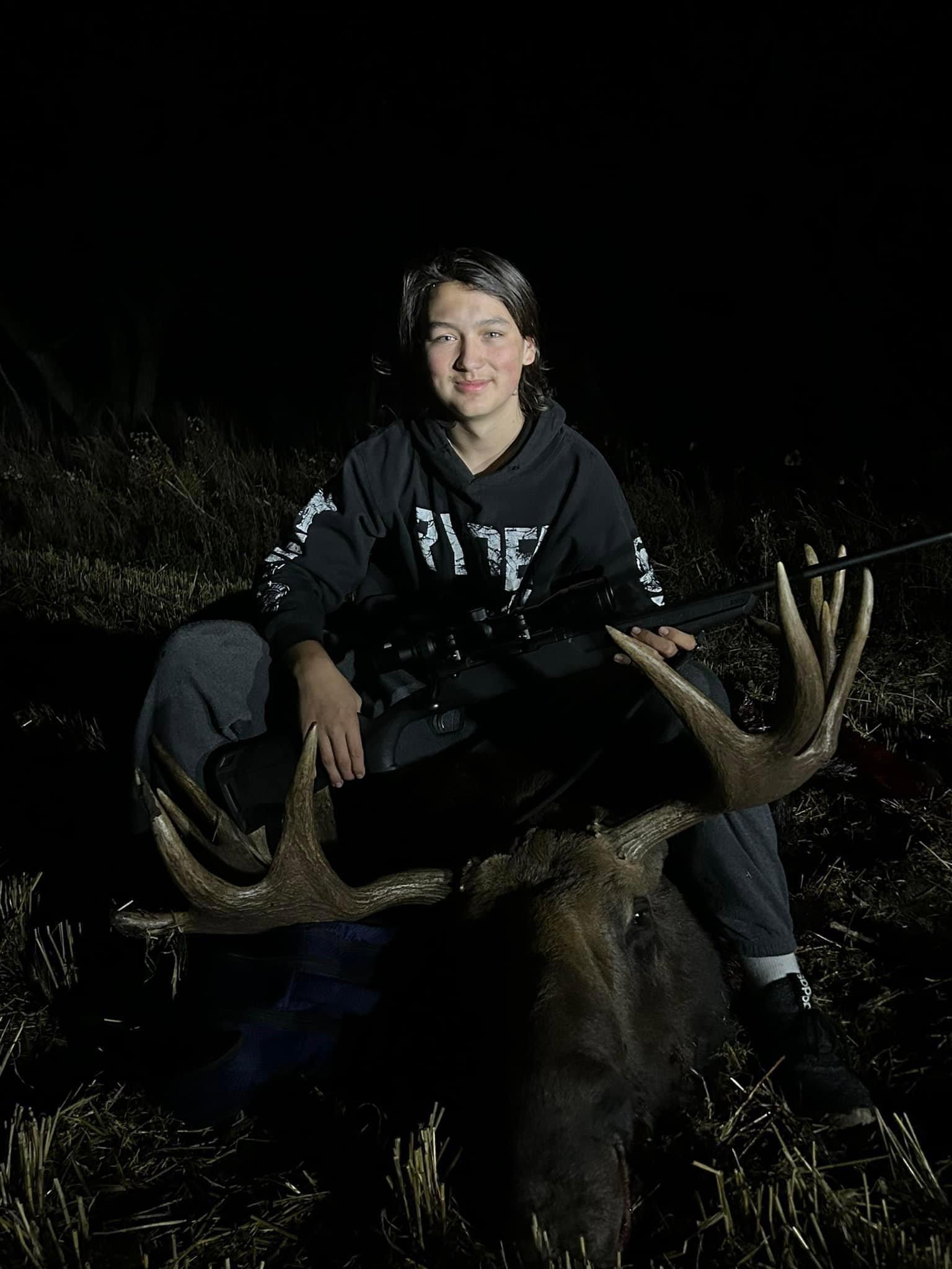 First moose of the season