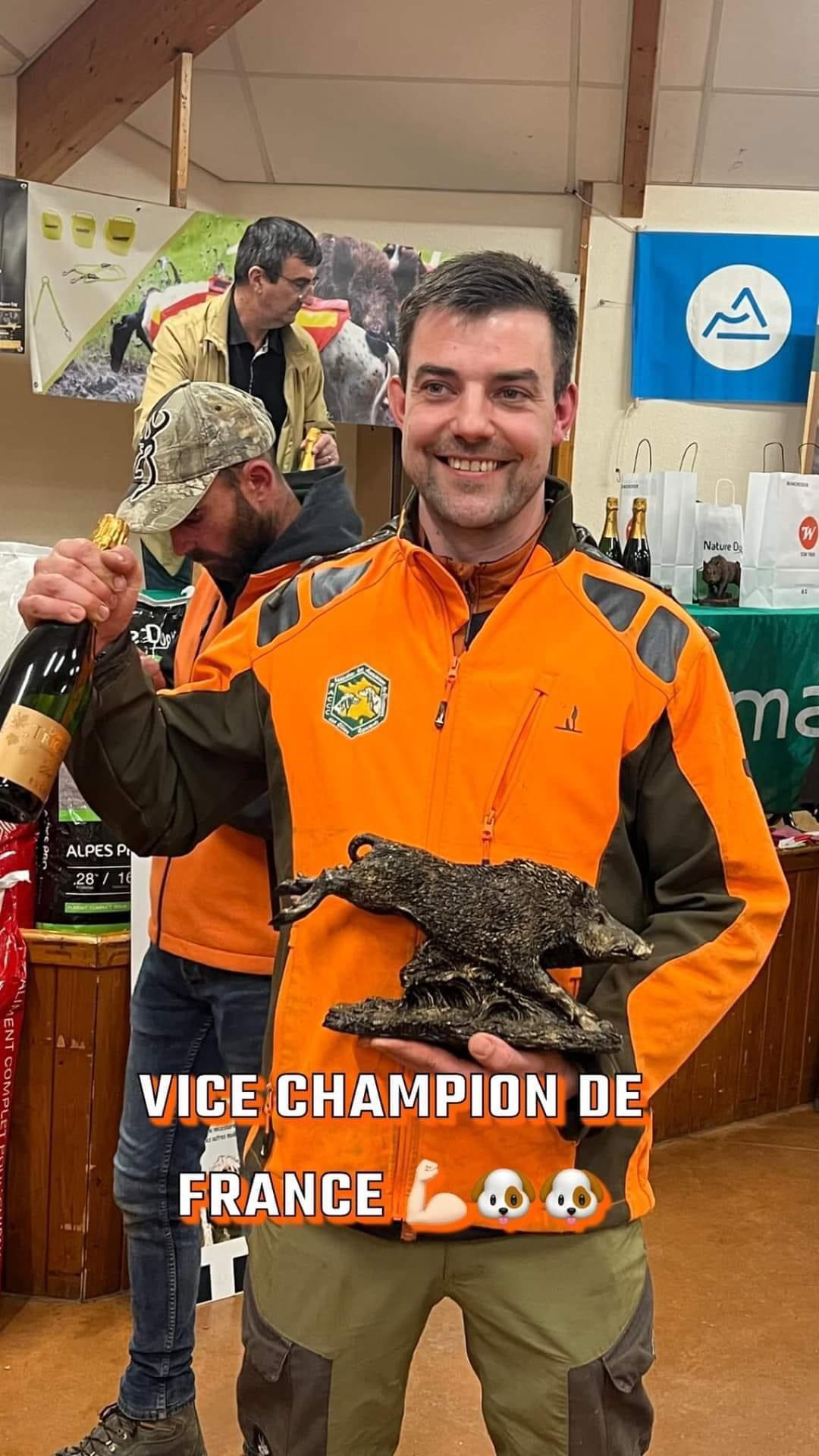 En duo: 2ème Sylvain Metris 🥈avec Musca et Radar.