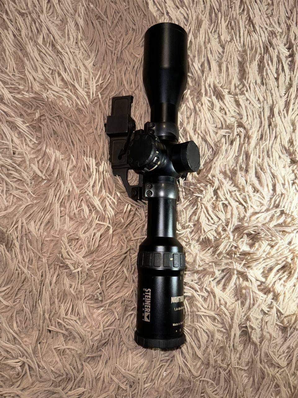 Steiner Nighthunter 1.6-8x42 Rifle Scope Review 