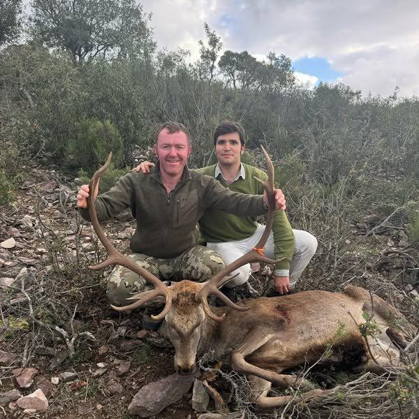 🇪🇸 Monteria con mi amigo de Escocia.