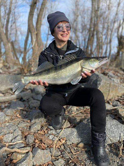 Good catch with a great pikeperch!