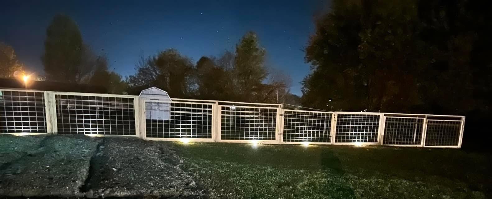 My DIY custom fence