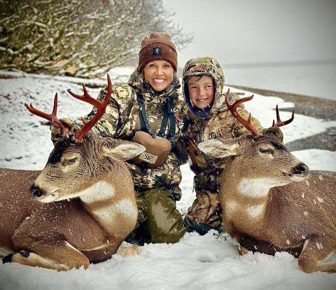 Congrats to Nicole and crew from Driven with Pat & Nicole on their Blacktail Deer Doubled Down!