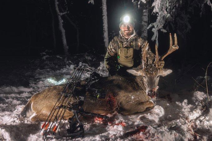 With a cold front in play, Mike and Shawn from Heartland Bowhunter decided to skip ATA, and it payed off big time!