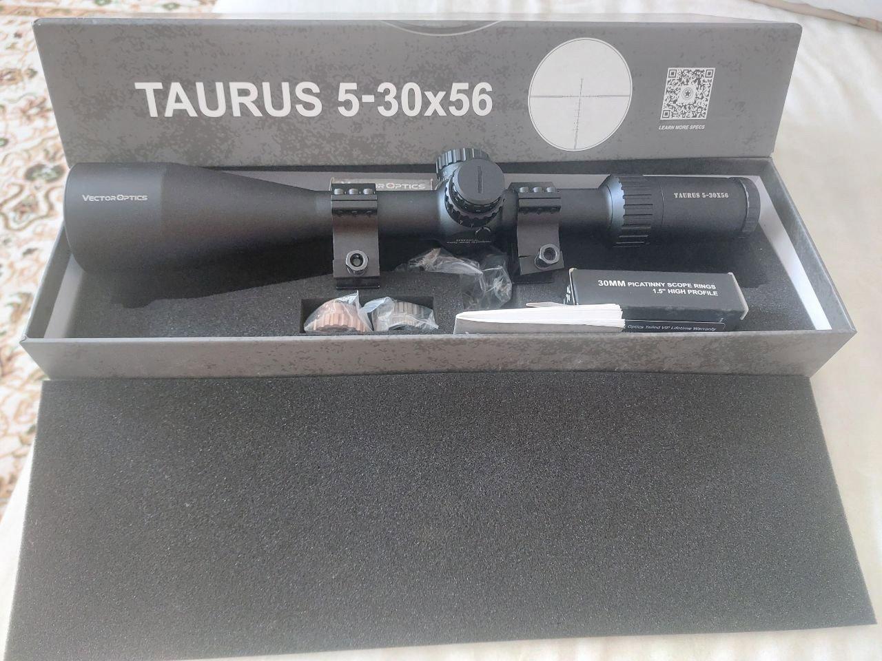 Review of the Taurus 5-30x56 FFP Optic from Vector Optics