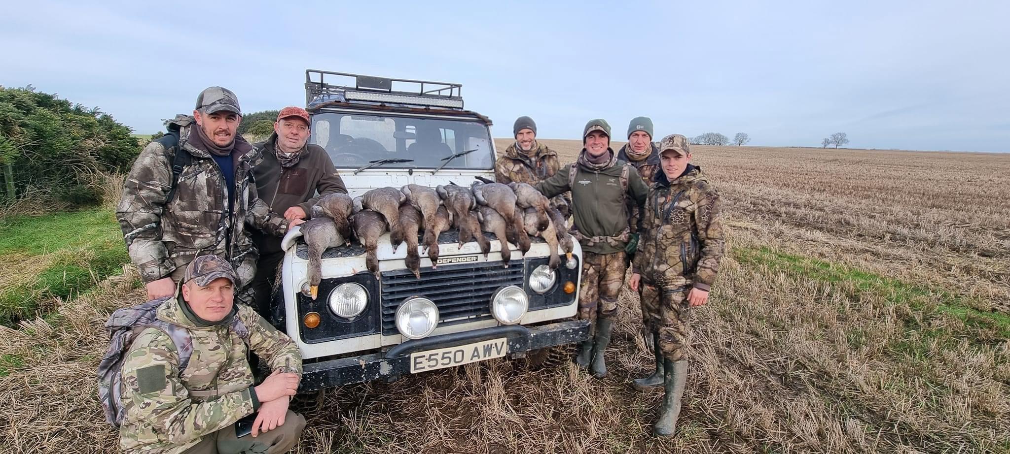 Ducks and geese season in Scotland is finish now .