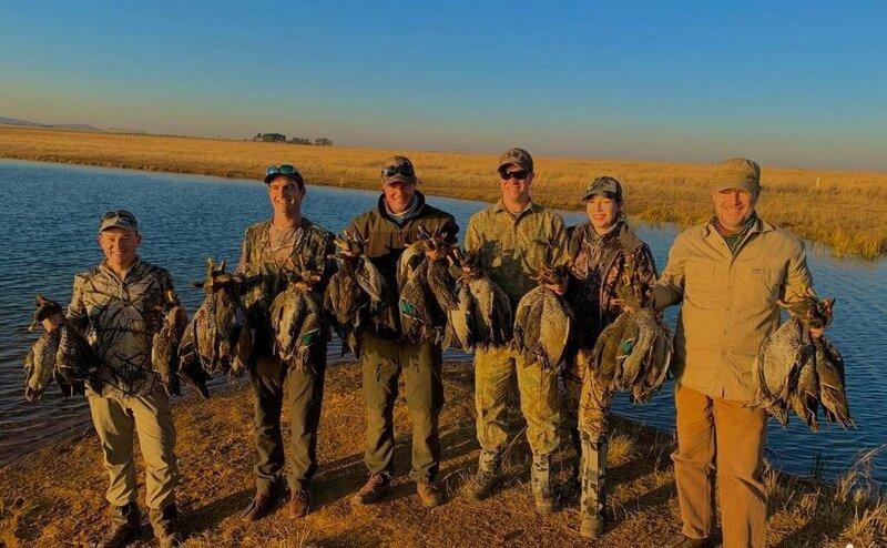 Lov vodného vtáctva.