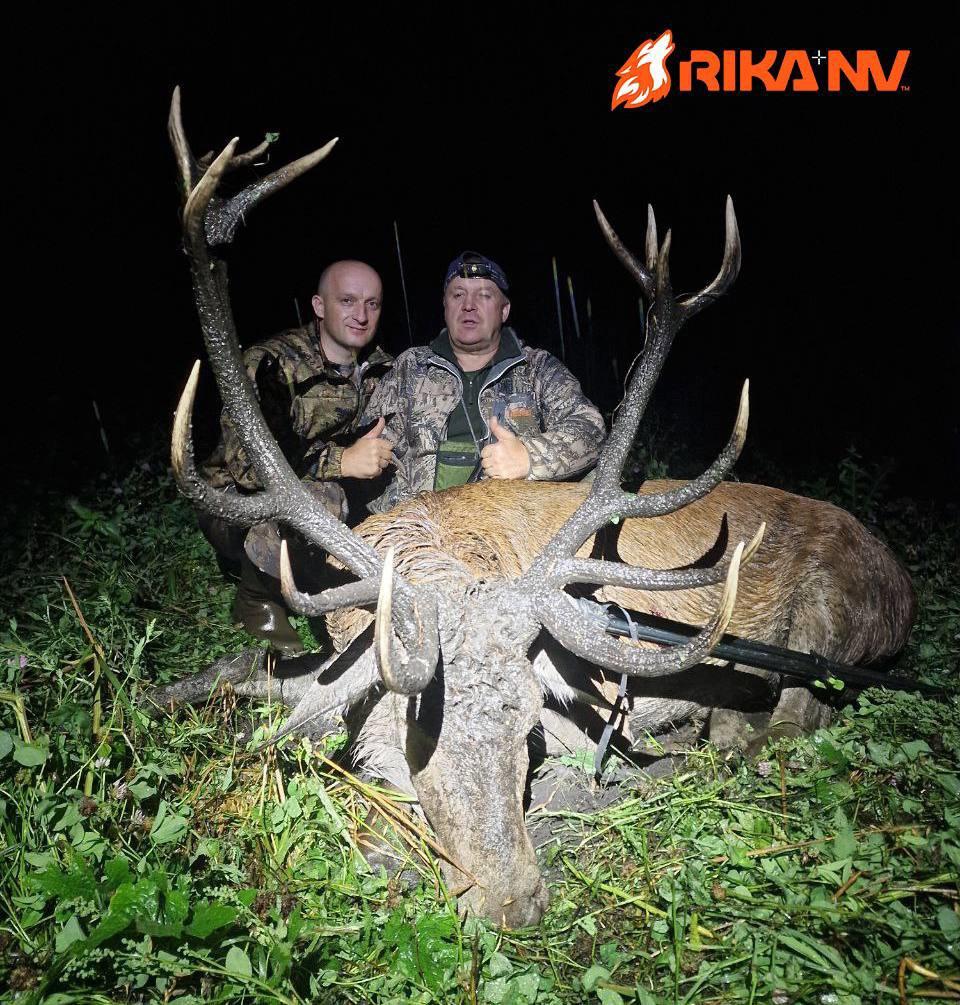 🦌Минувшей ночью Александр Шкапцов с товарищем выехали в угодья Беларуси за новым трофеем