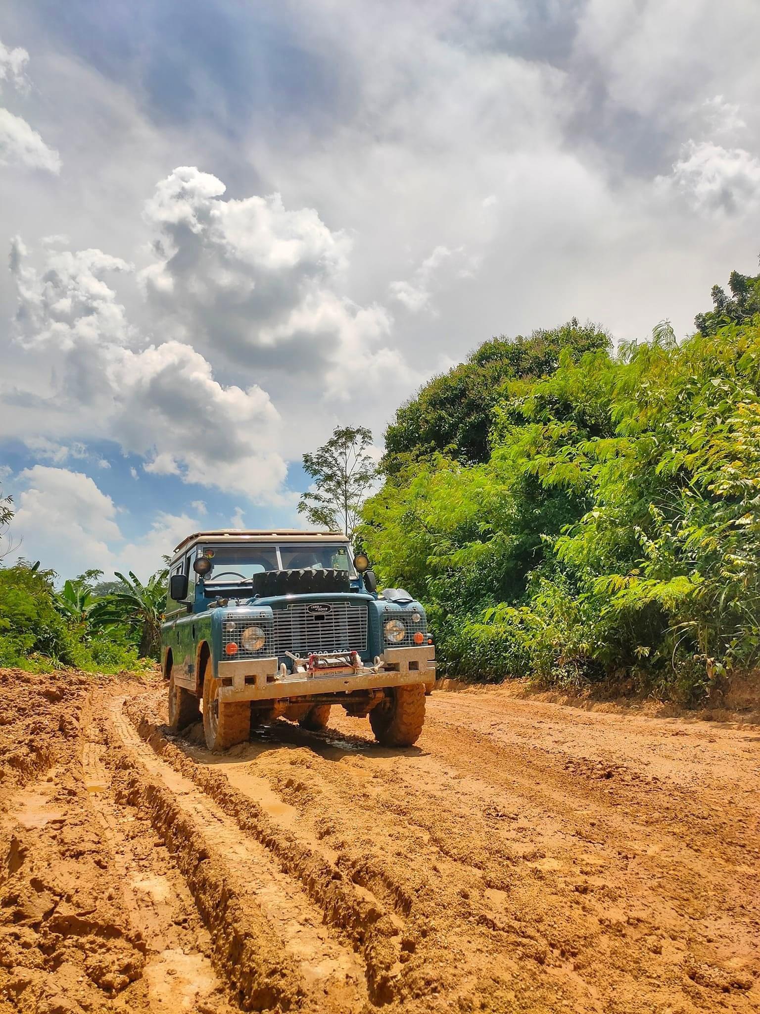 Last week short trip with 2 land rovers (mine and my friend's)...