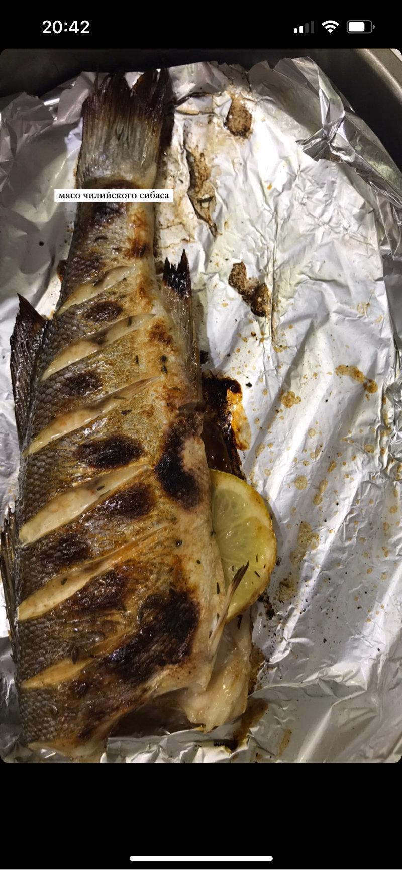 мясо чилийского сибаса
