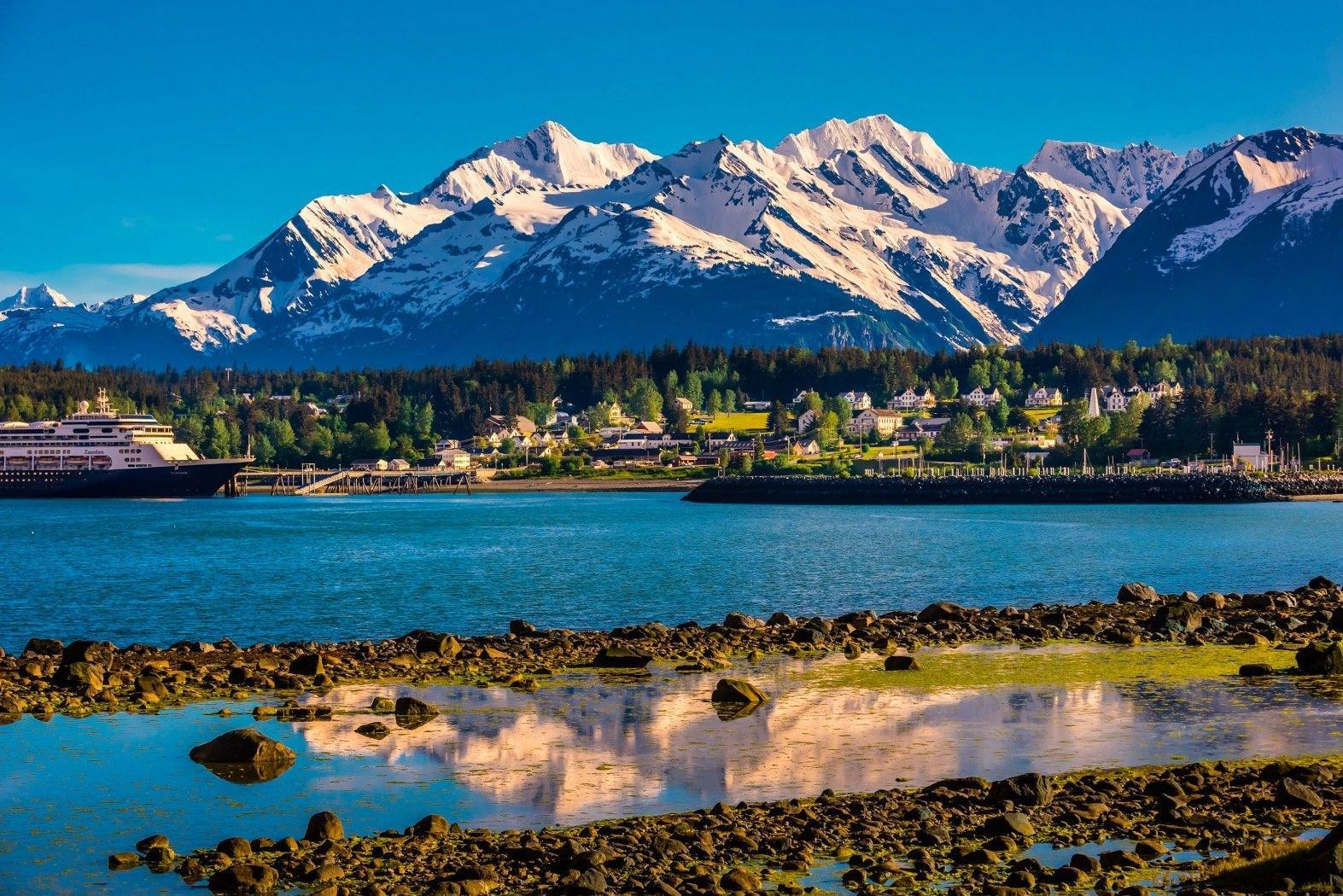 Alaska (Russian: Аляска) is a state located in the Western United States on the northwest extremity of North America.