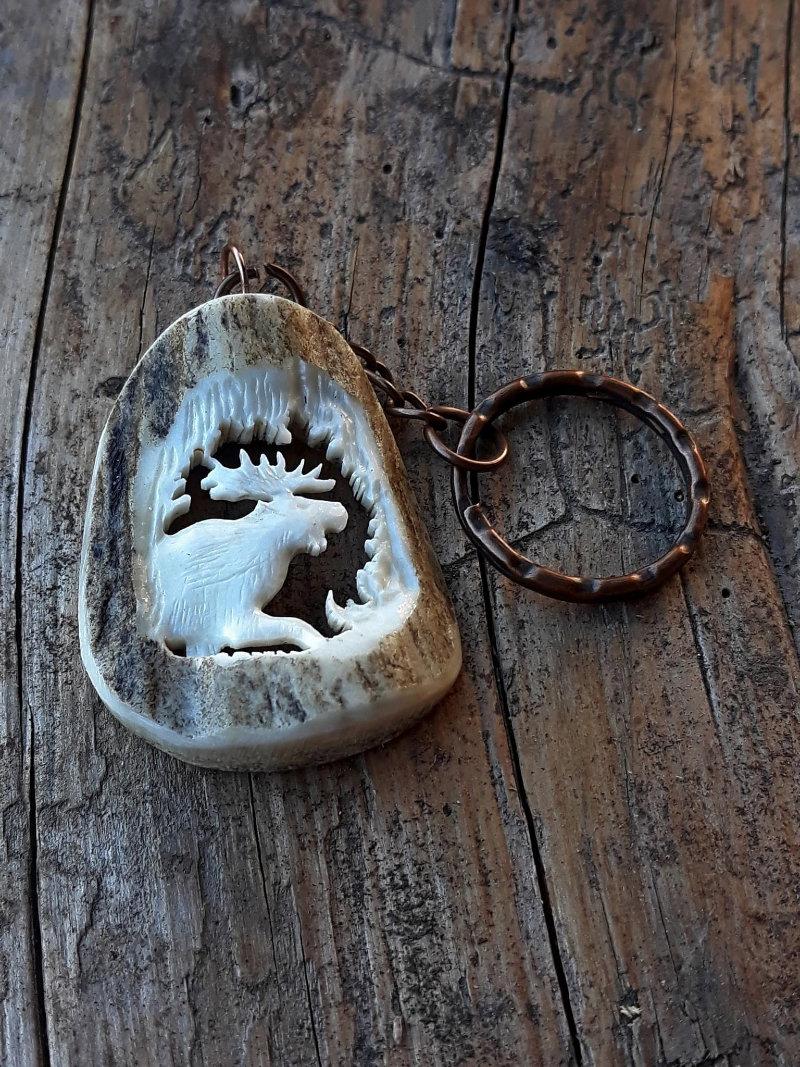 A few new hand-carved antler pieces!
