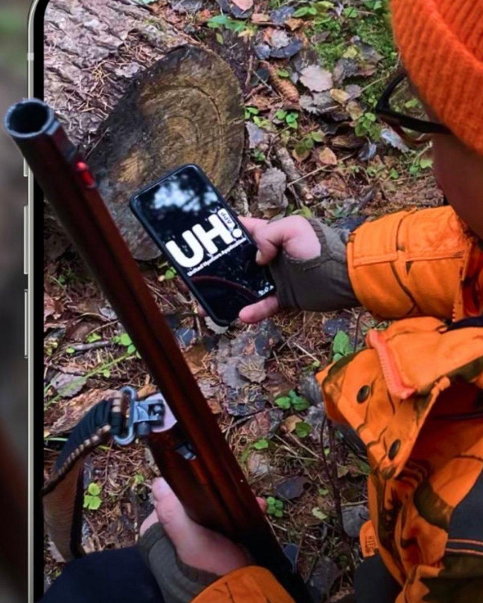 Very soon, UH.app will be available in the most remote wilderness.