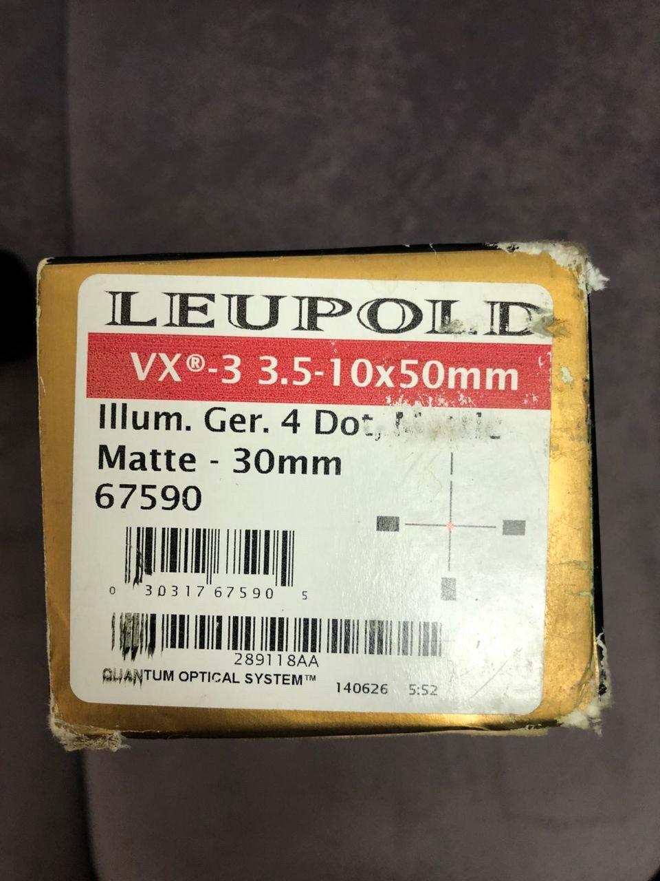 Leupold VX-3 3.5-10x50 Scope Review 
