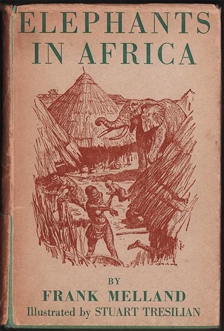 Elephants in Africa by Frank Melland.